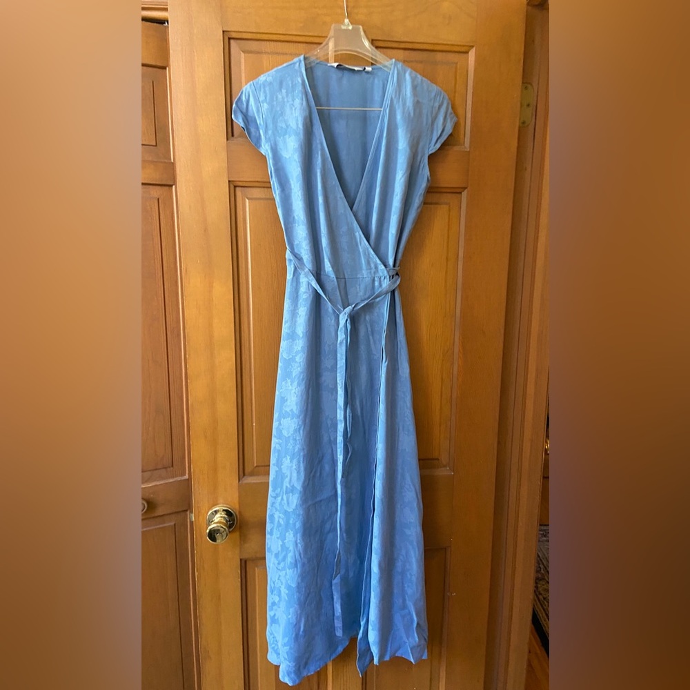 & Other Stories Maxi Wrap Dress